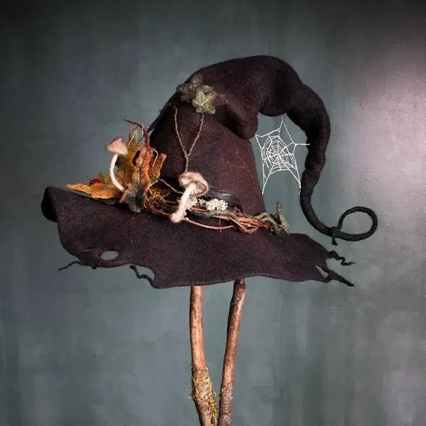 Enchanted Felt Witch Hat