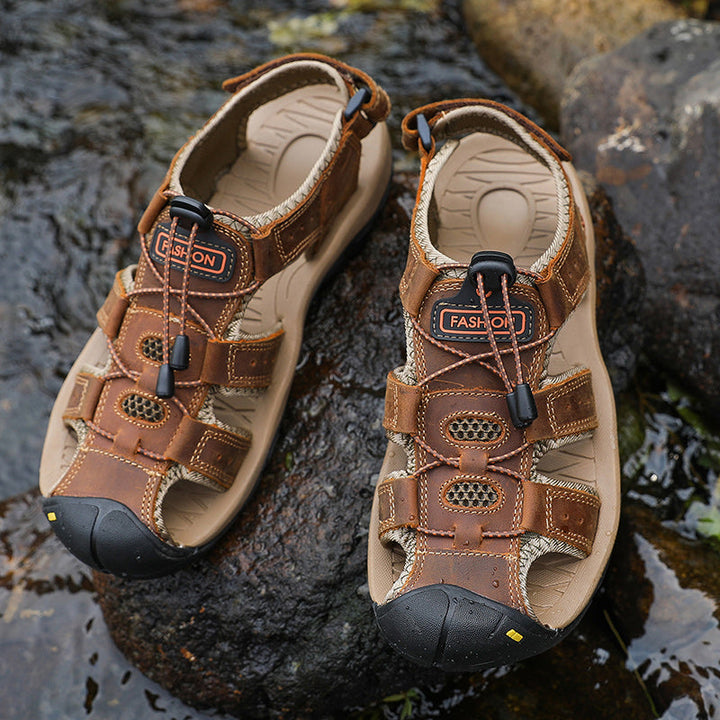 Dario Leather Fisherman Sandals
