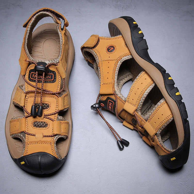 Dario Leather Fisherman Sandals