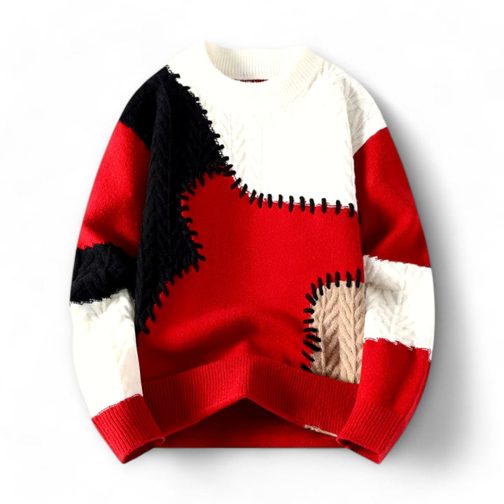 Ares Patchwork Sweater
