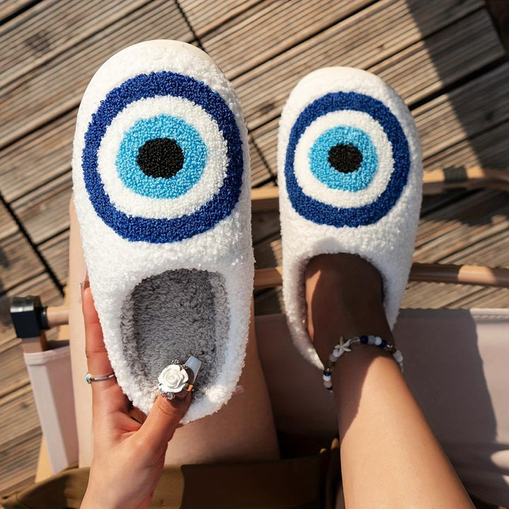 Mykonos Plush Slippers