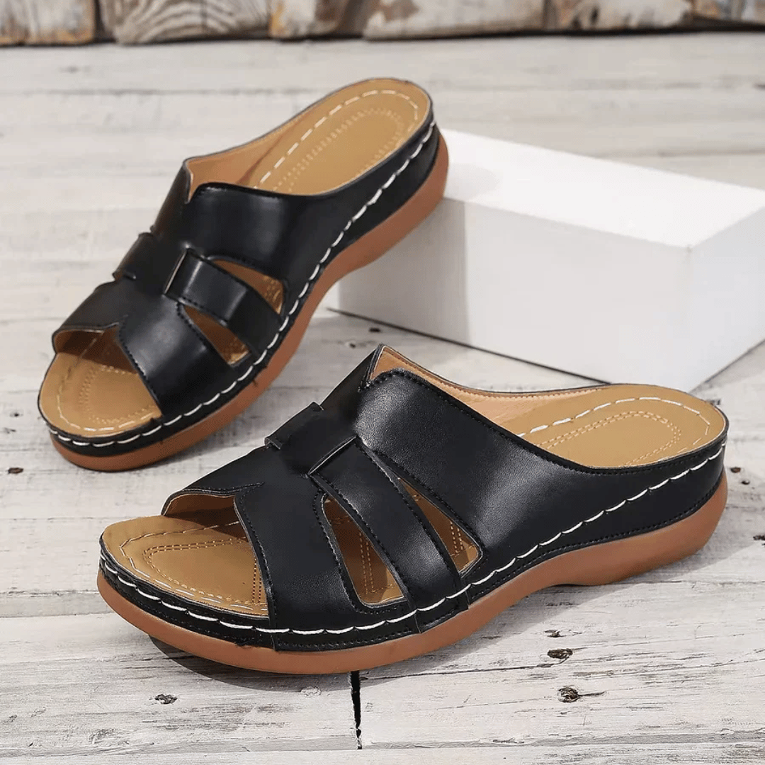 Adrianna Comfort Slip-On Sandals
