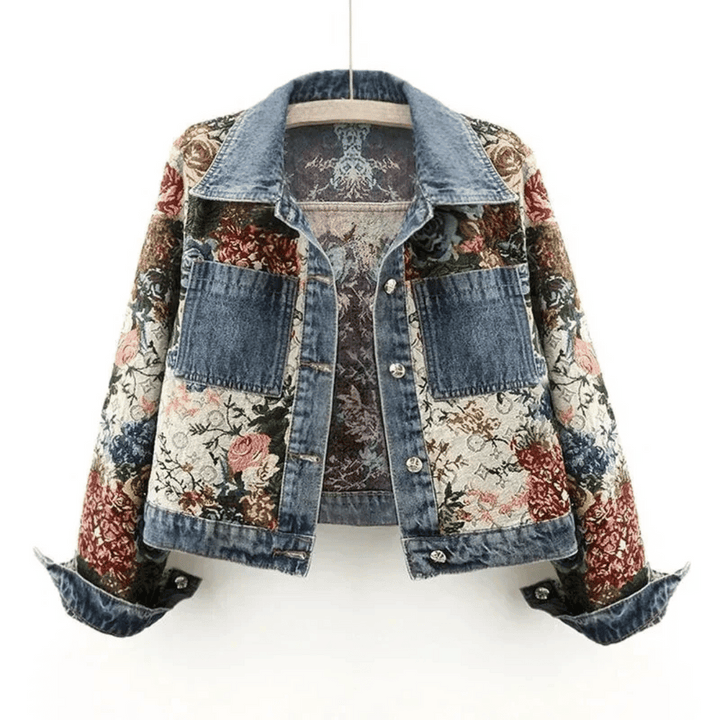 Morissette Floral Denim Jacket