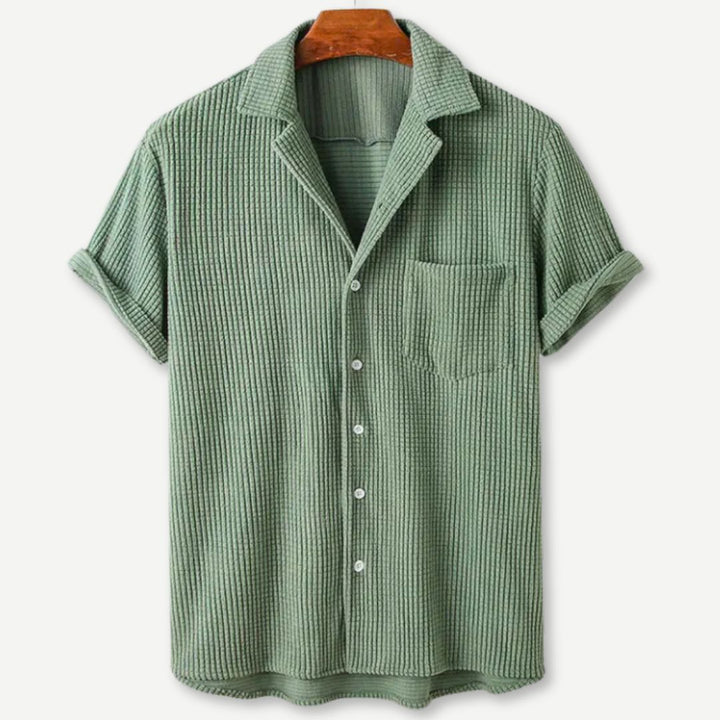 Saint Laurent Waffle Knit Shirt