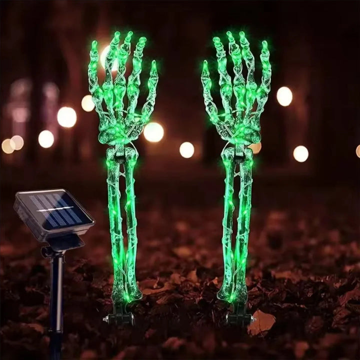 Skeleton Hand Solar Lights Decoration