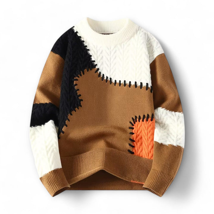 Ares Patchwork Sweater