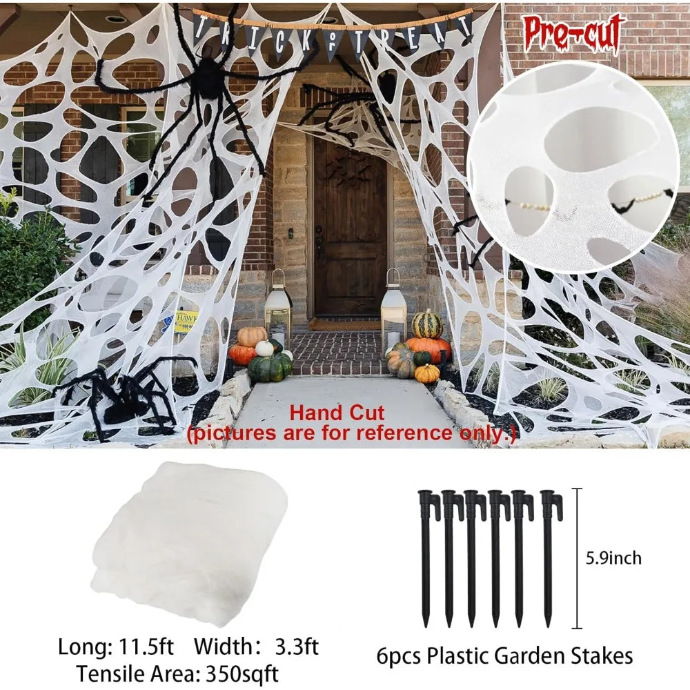 Giant Spider Web Decoration