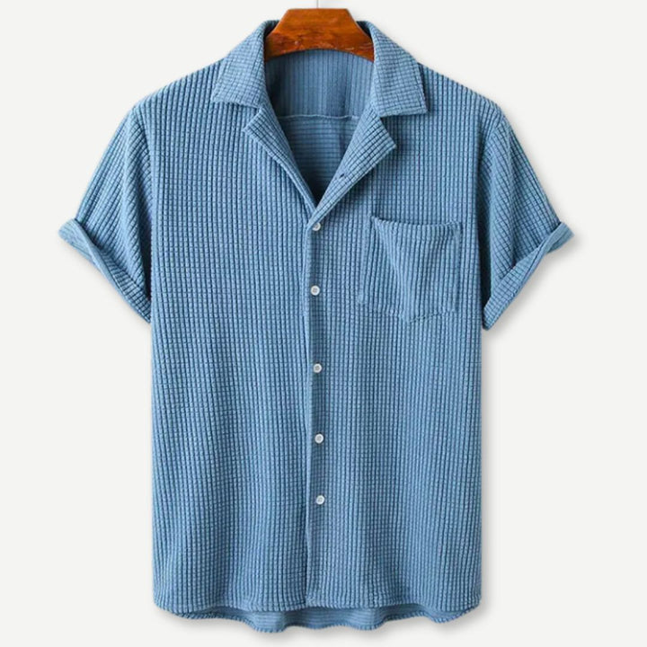 Saint Laurent Waffle Knit Shirt