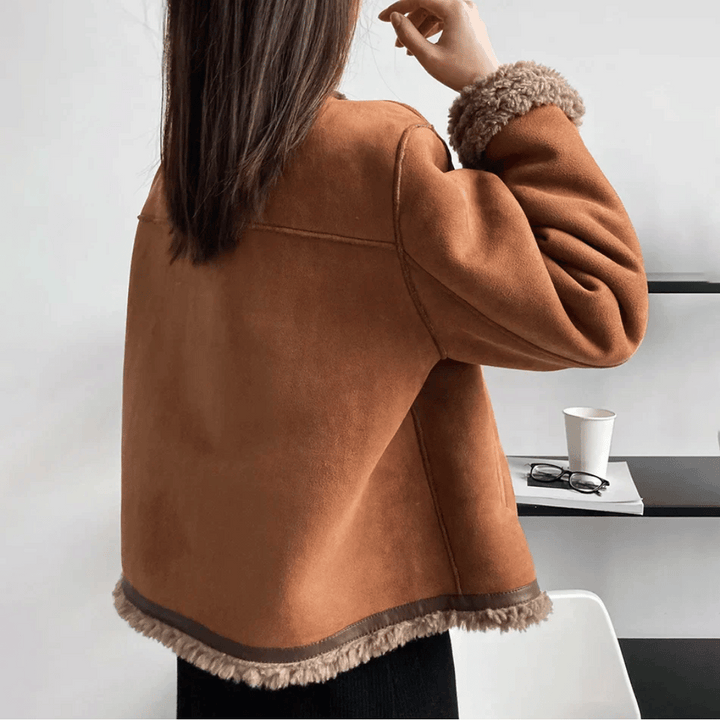 Isla Suede Trim Jacket