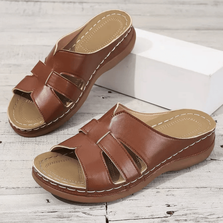 Adrianna Comfort Slip-On Sandals