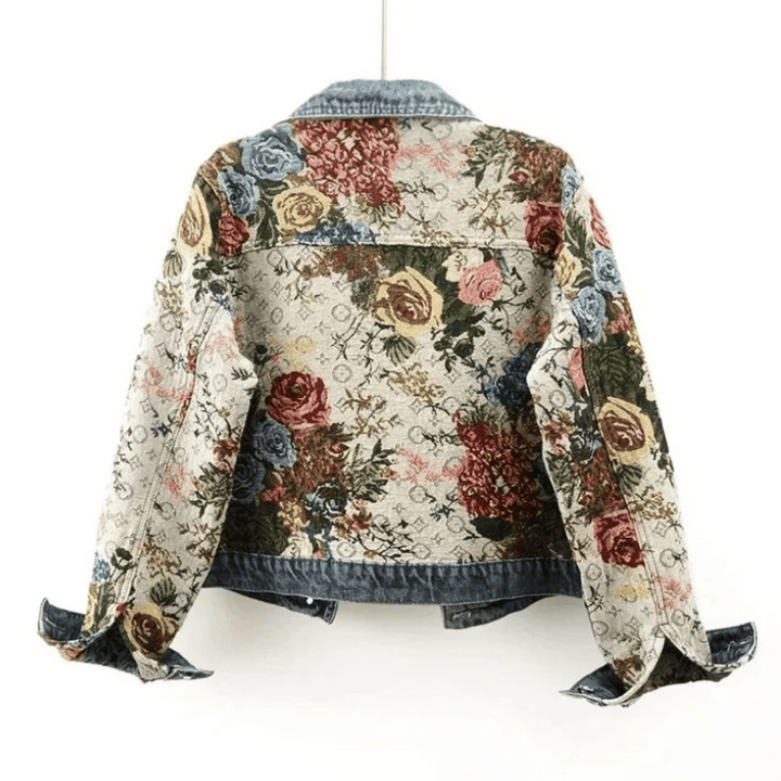 Morissette Floral Denim Jacket