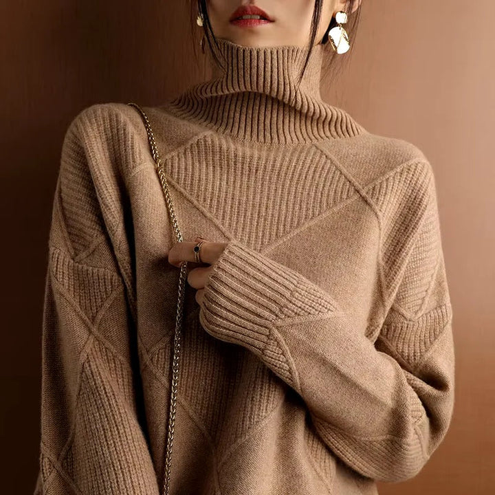 Vallerossi Cashmere Turtleneck