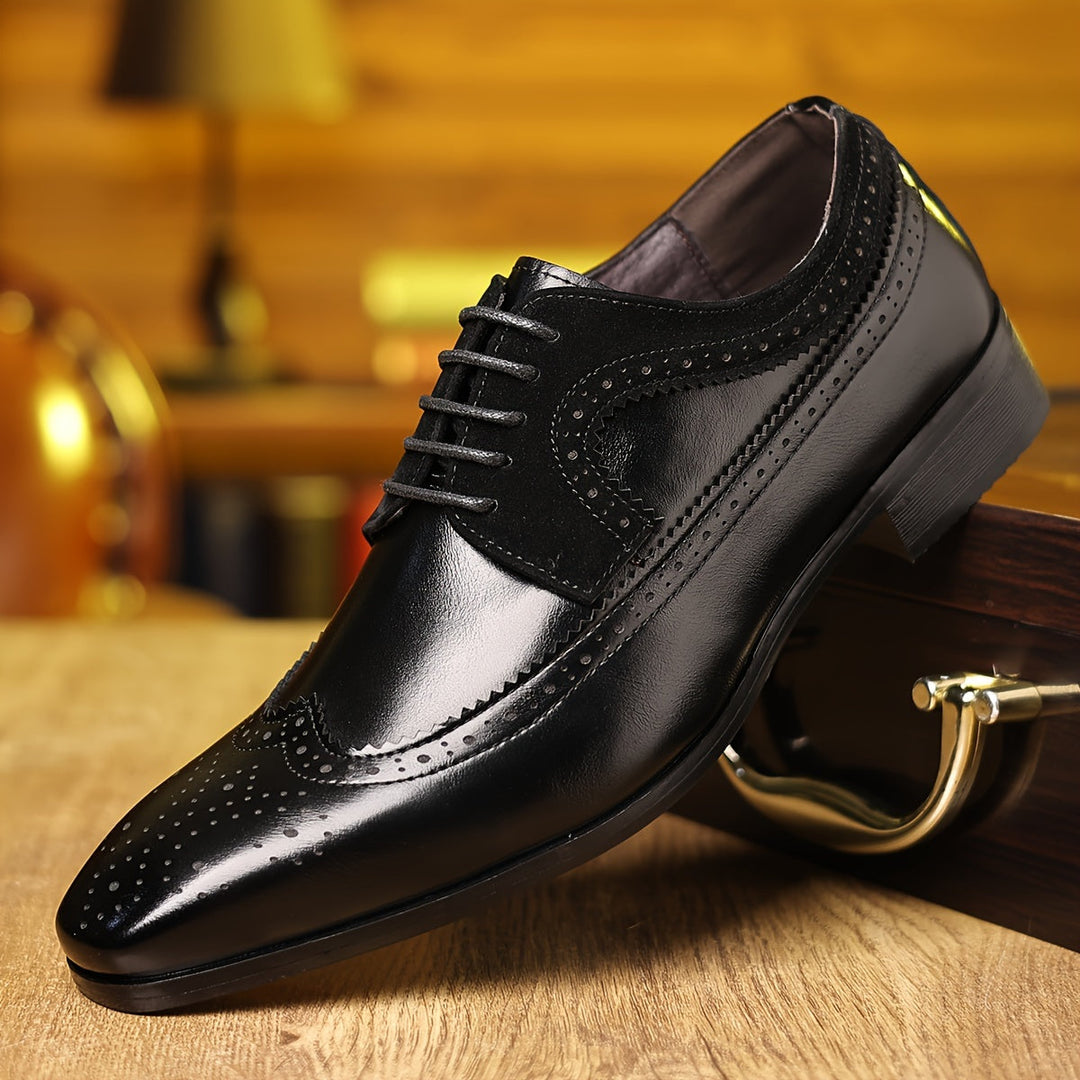 Carlos Santos Oxford Brogue Schuhe
