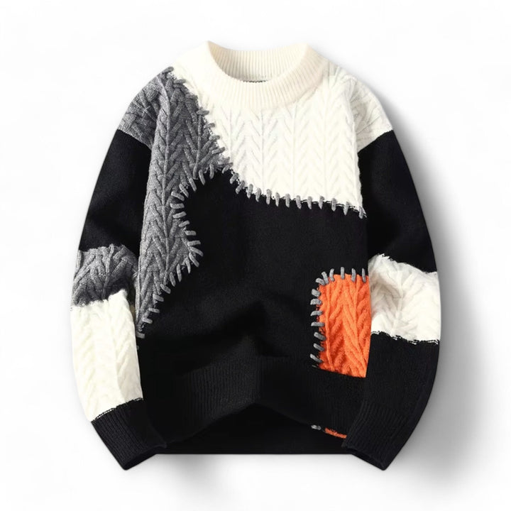 Ares Patchwork Sweater