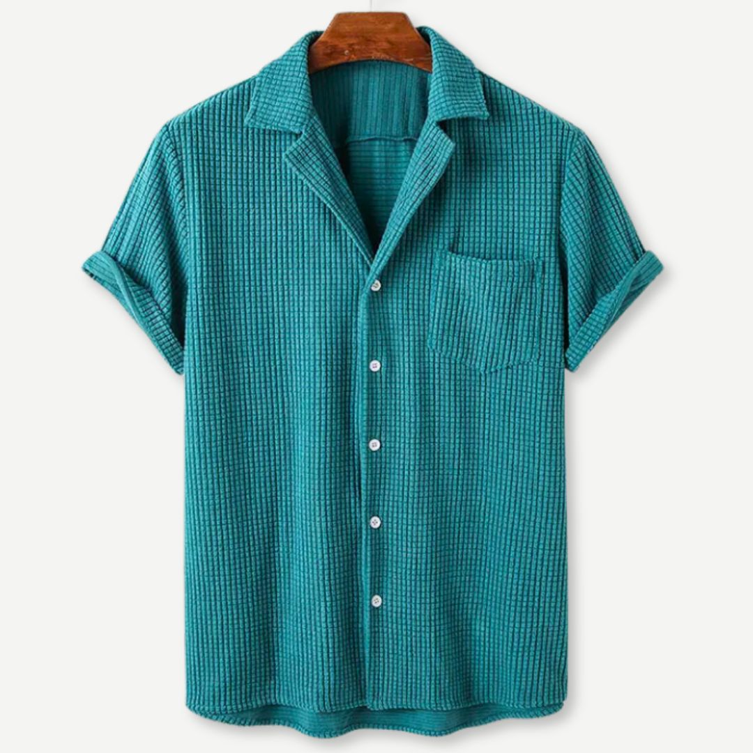 Saint Laurent Waffle Knit Shirt