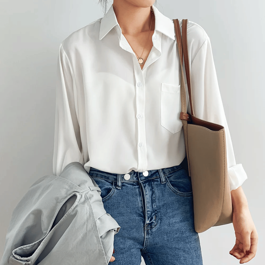 Selene Satin Blouse