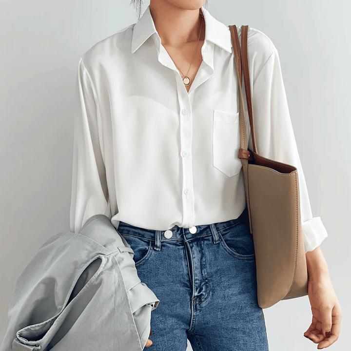 Selene Satin Blouse