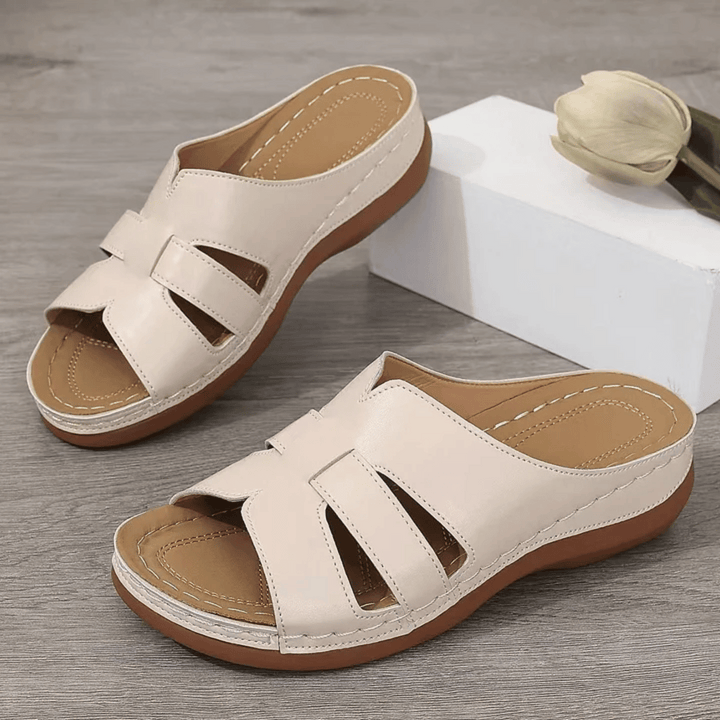Adrianna Comfort Slip-On Sandals