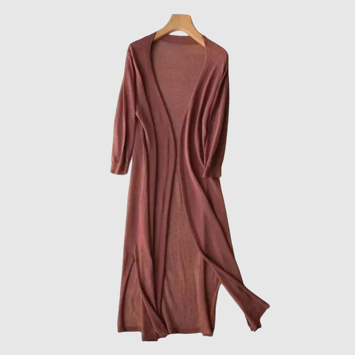 Elda Lightweight Longline Cardigan