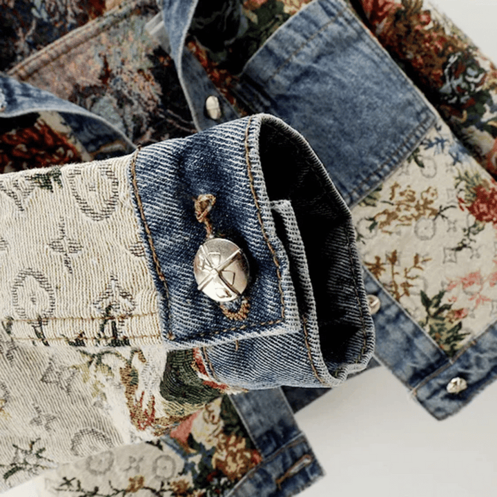 Morissette Floral Denim Jacket