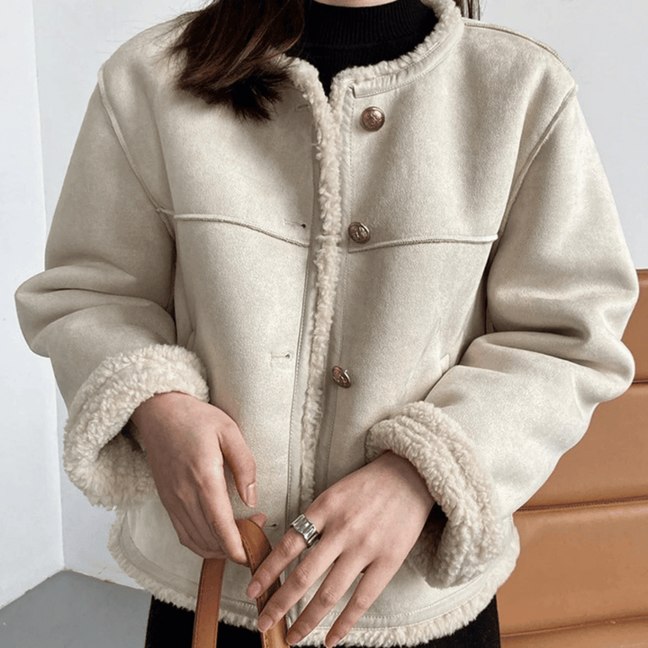 Isla Suede Trim Jacket
