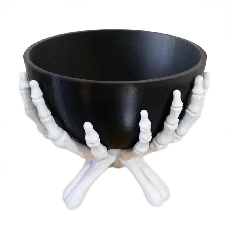 Skeleton Hands Candy Bowl