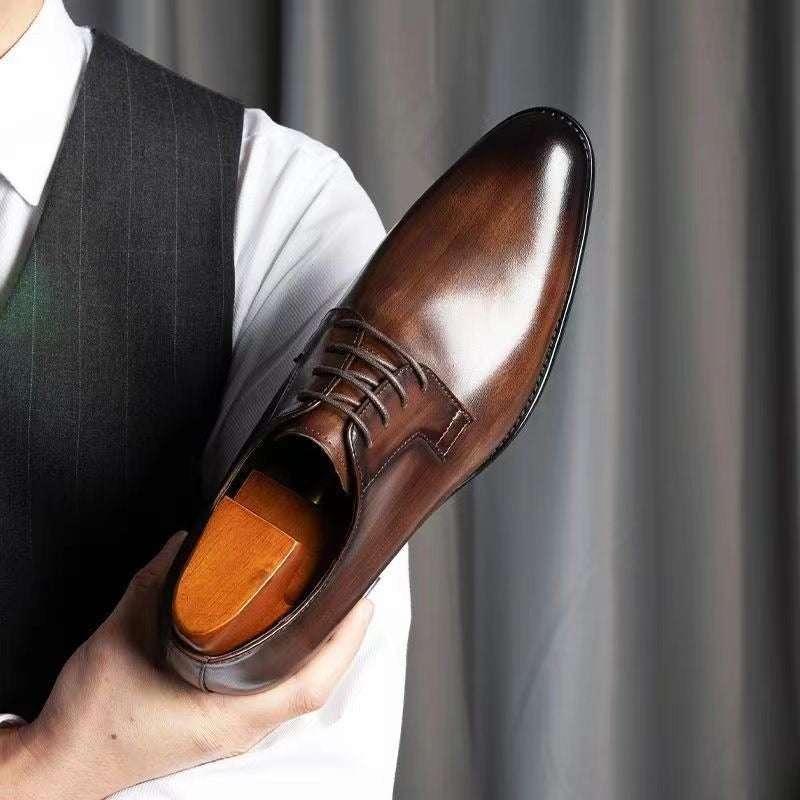 Elithro - Echtes Leder Schuhe