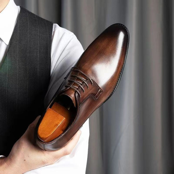 Elithro - Echtes Leder Schuhe