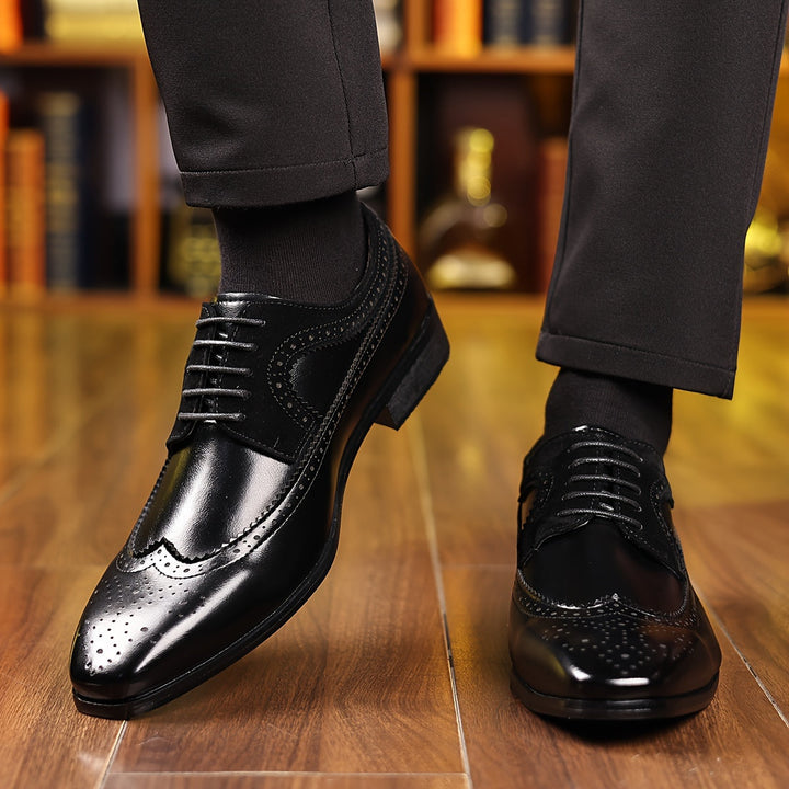 Carlos Santos Oxford Brogue Schuhe