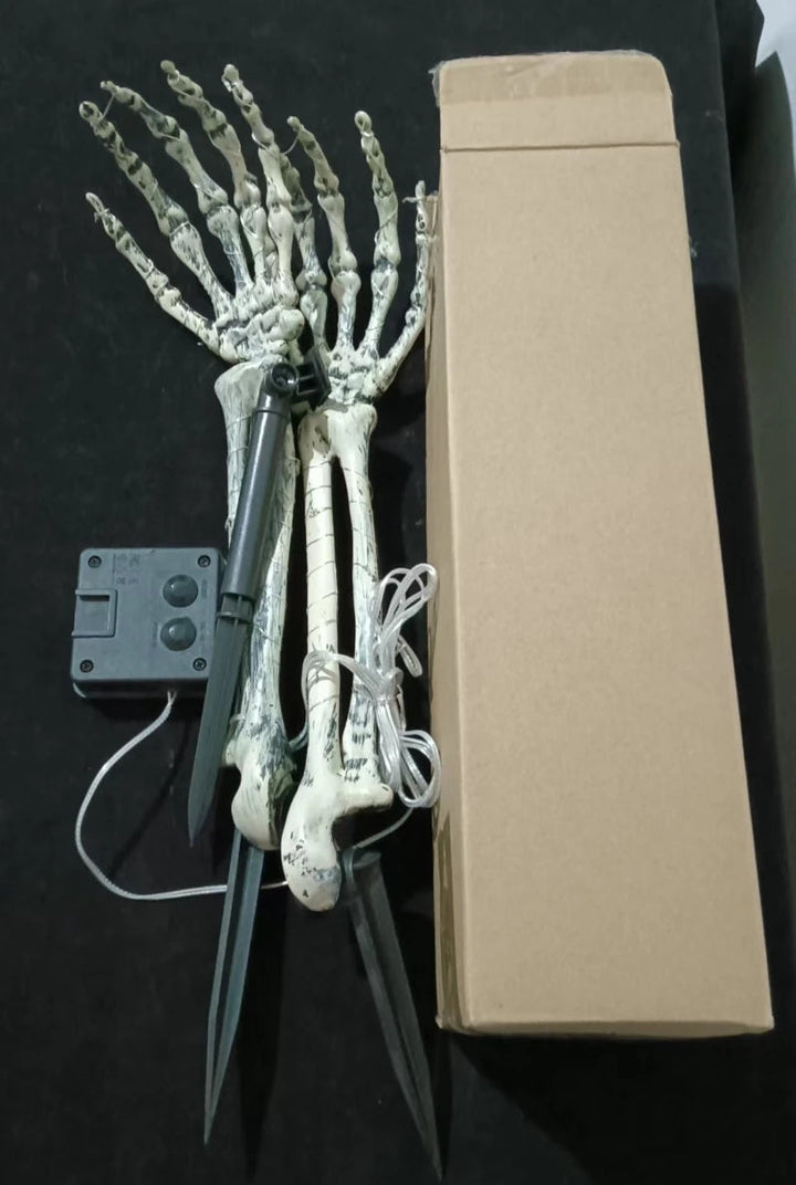 Skeleton Hand Solar Lights Decoration