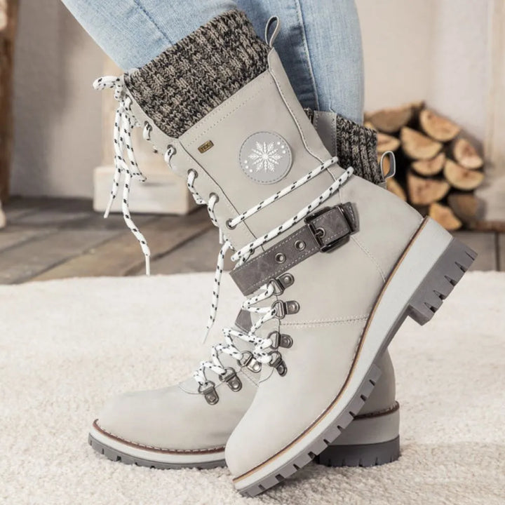 Aurora Winter Lace-Up Boots