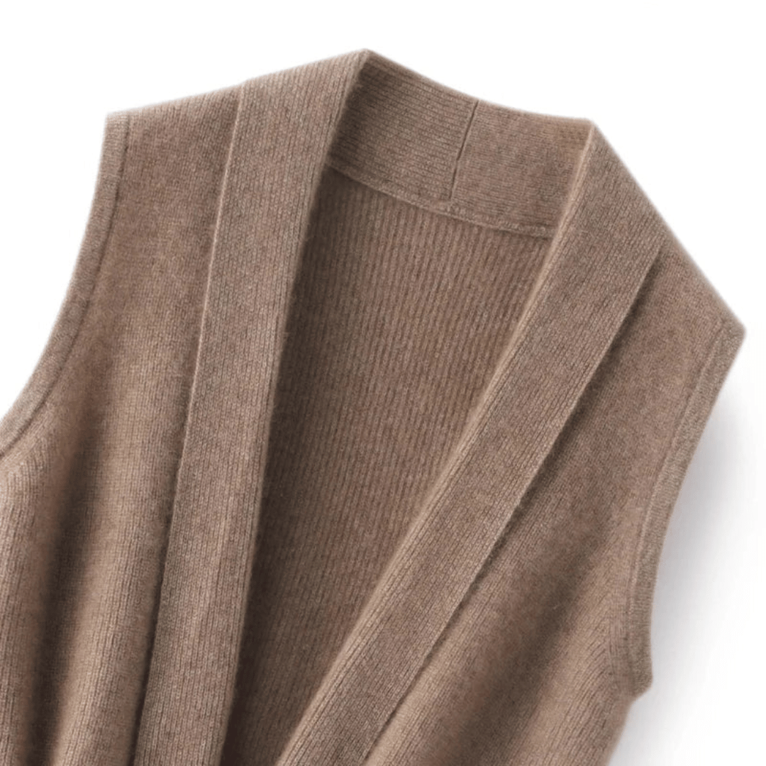 Siena Knitted Wrap Vest