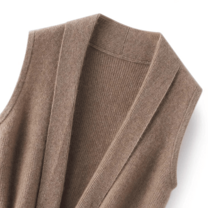 Siena Knitted Wrap Vest