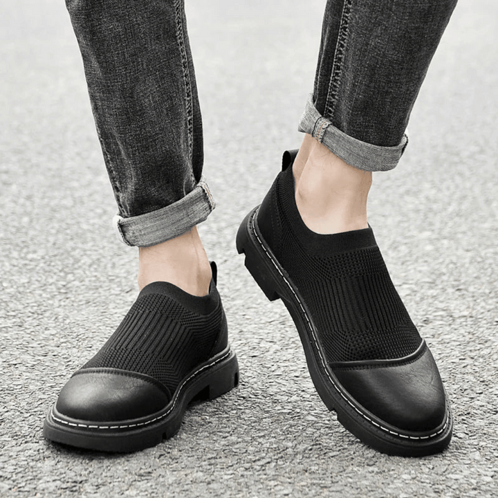 Oslo Leather Mesh Shoes