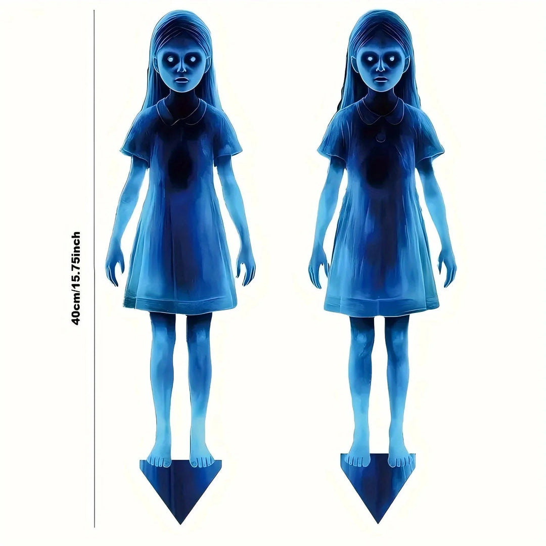 Lighted Ghost Figures Outdoor Decoration