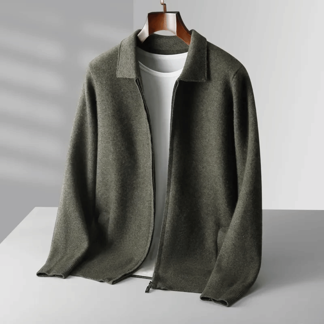 Marlow Wool Knit Cardigan