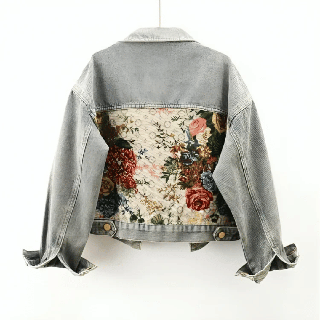 Morissette Floral Denim Jacket