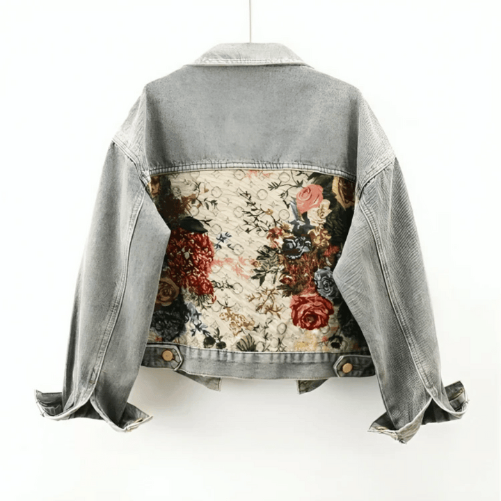 Morissette Floral Denim Jacket