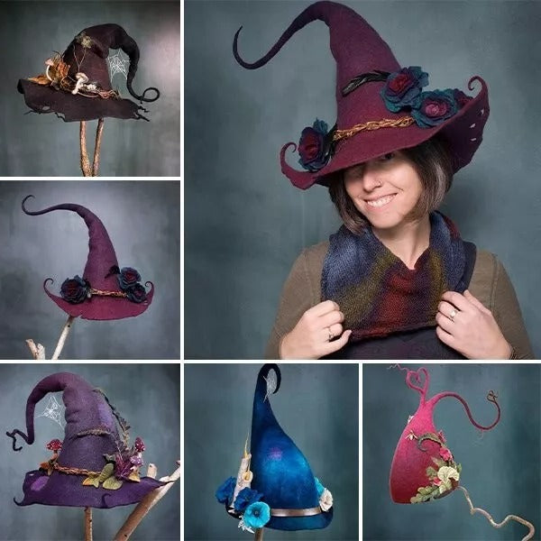 Enchanted Felt Witch Hat