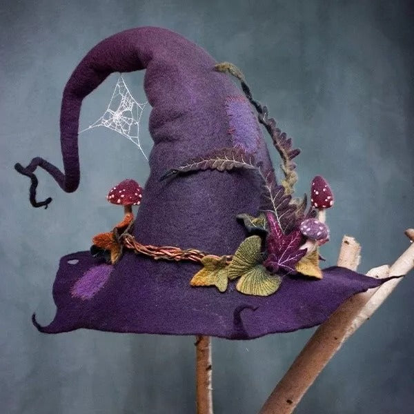 Enchanted Felt Witch Hat