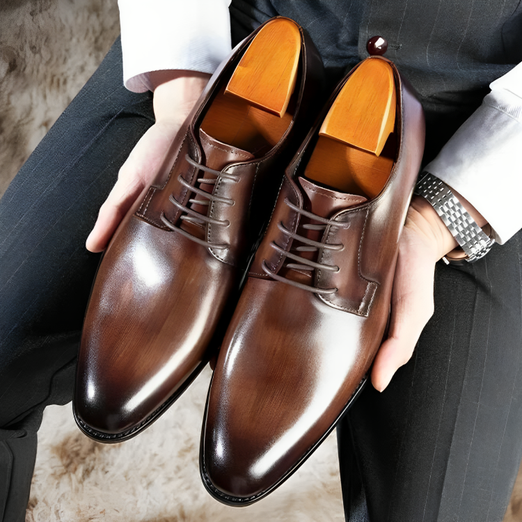 Elithro - Echtes Leder Schuhe