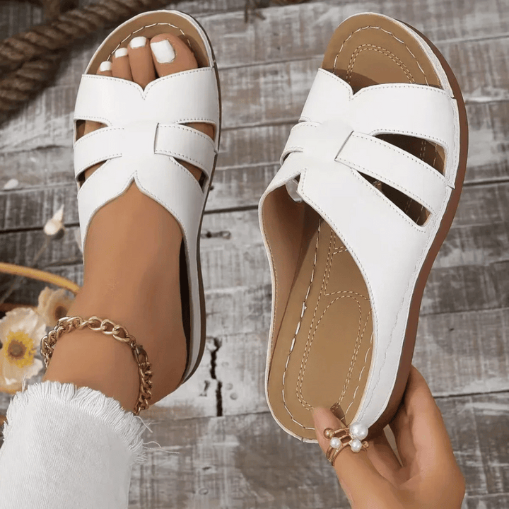 Adrianna Comfort Slip-On Sandals