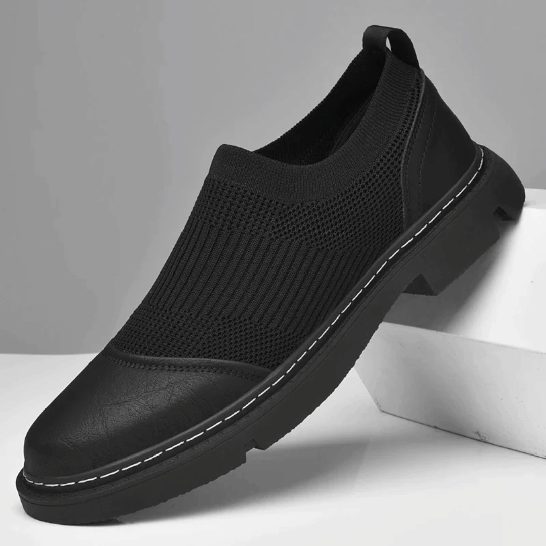 Oslo Leather Mesh Shoes