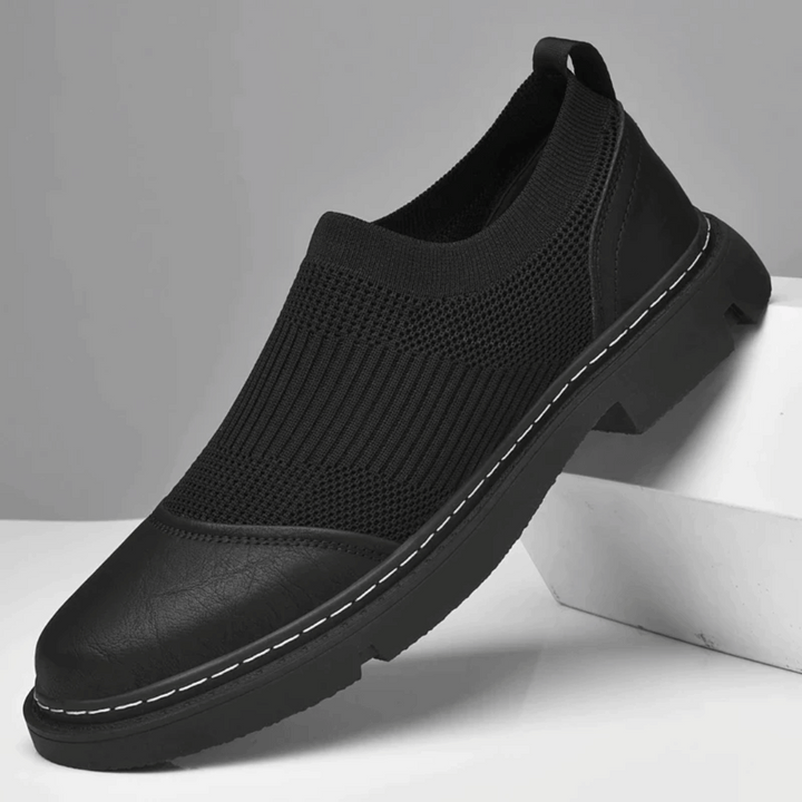 Oslo Leather Mesh Shoes