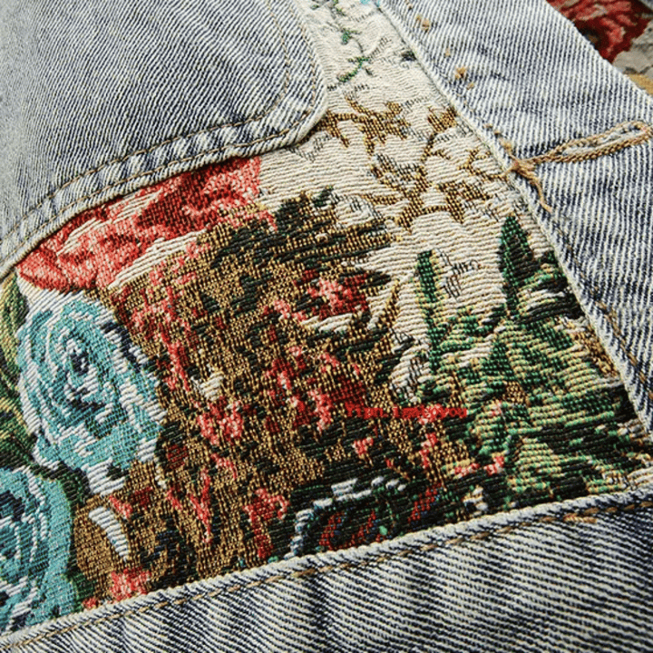 Morissette Floral Denim Jacket