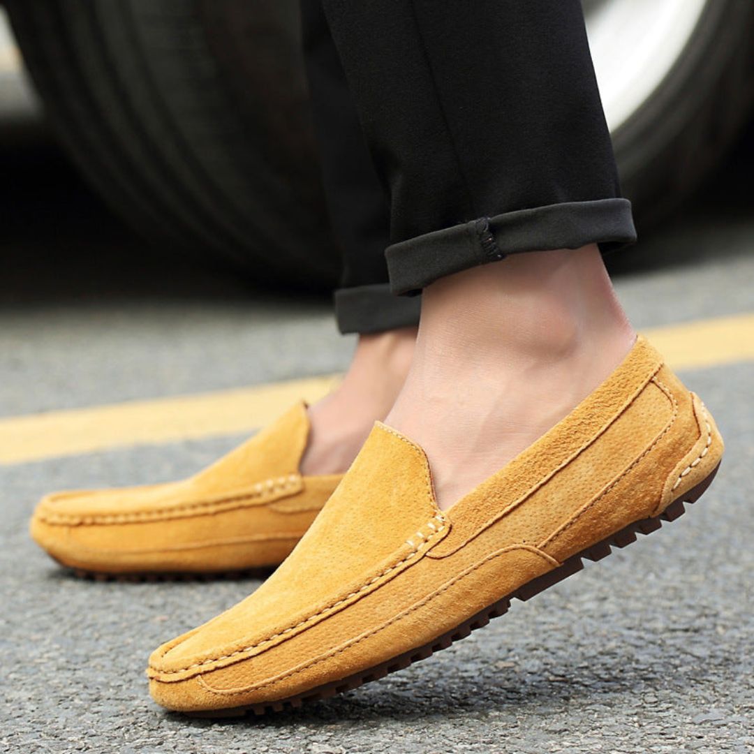 Capri Suede Moccasins
