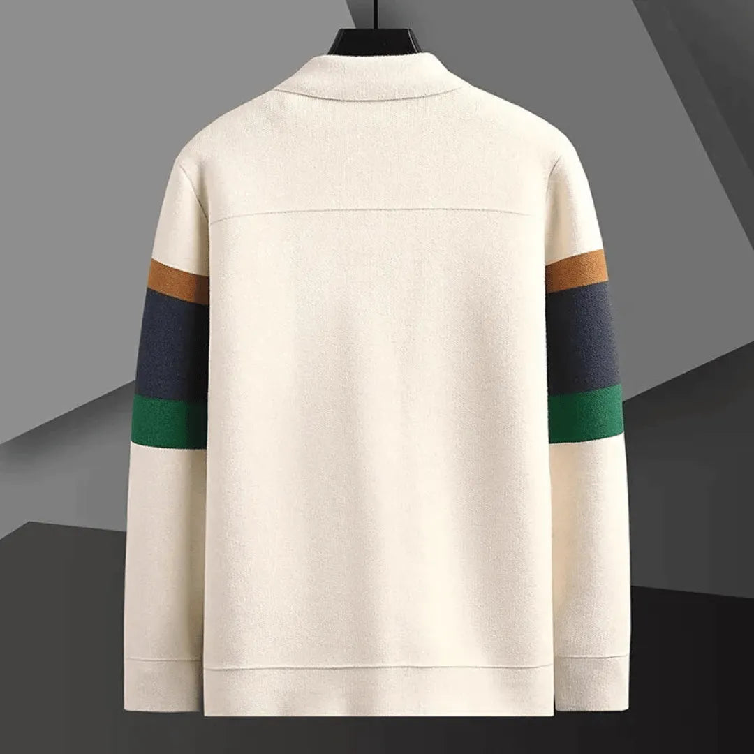 Marino Jacquard Cardigan