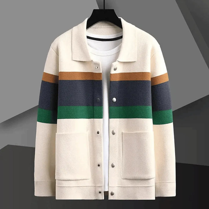 Marino Jacquard Cardigan