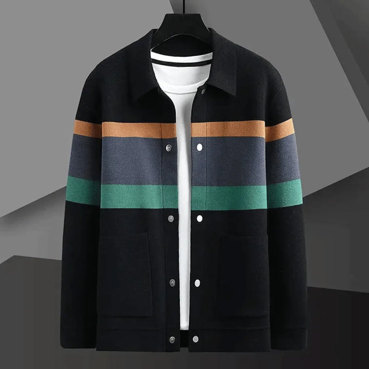 Marino Jacquard Cardigan