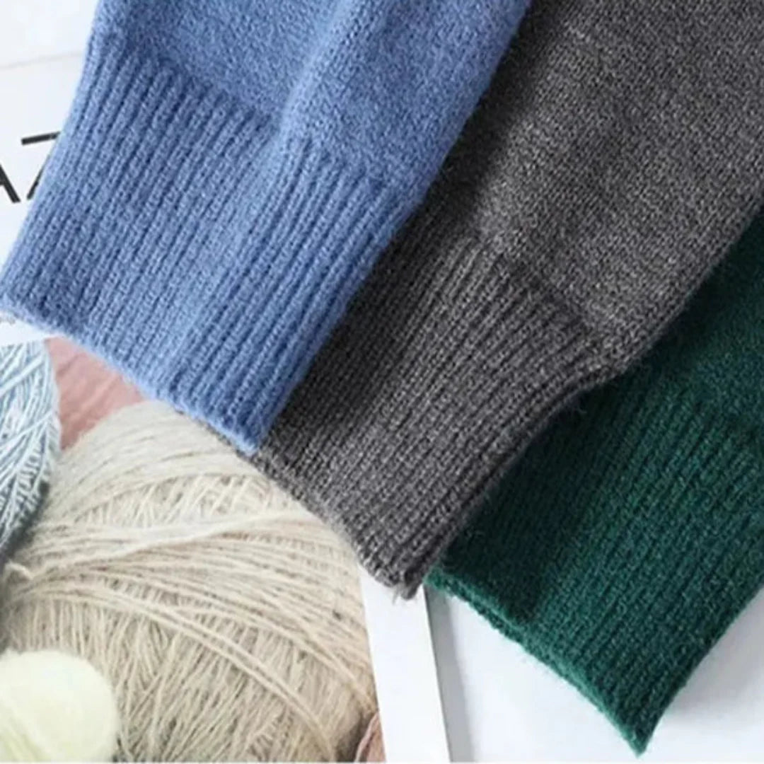 Atlas Tonal Patchwork Sweater